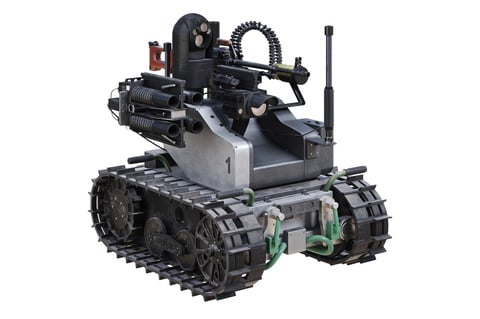 Bear military hot sale robot